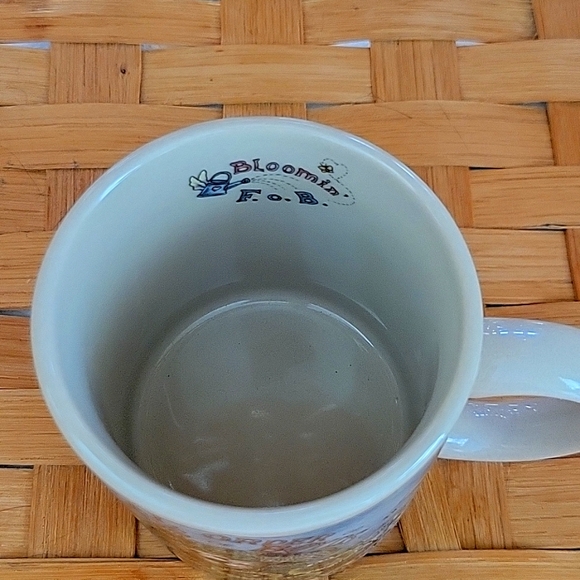 BLOOMIN' MUG, BOYDS BEARS & FRIENDS, BEARWARE POTTERY WORKS THE BOYDS COLLECTION - Picture 6 of 8